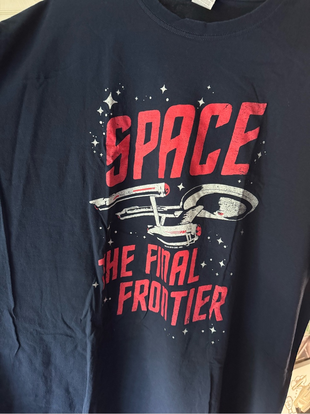 Star Trek USS Enterprise Space Final Frontier T-Shirt